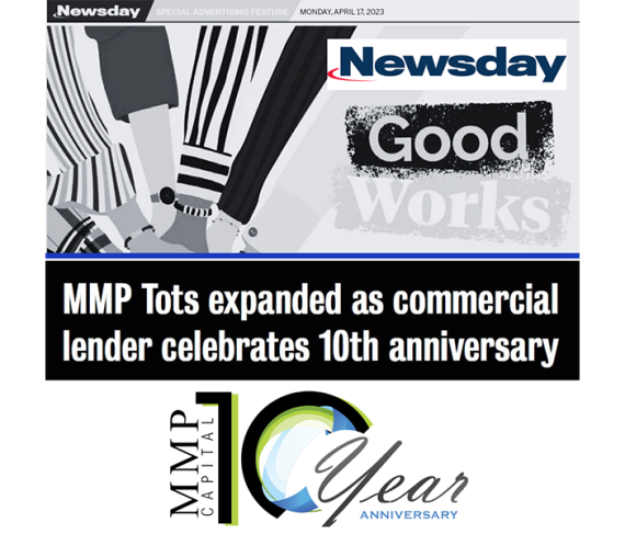 MMP Tots Expanded as Commercial Lender Celebrates 10th Anniversary
