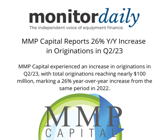 MMP Capital Reports 26% Y/Y Increase in Originations in Q2/23